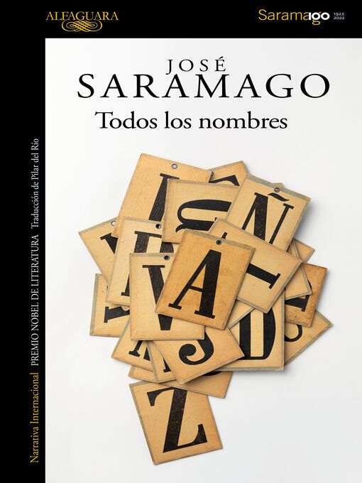 Title details for Todos los nombres by José Saramago - Wait list